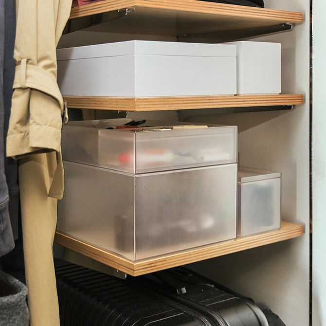 like-it ライクイット タイディアップボックス スターターキット 浅型5点セット 