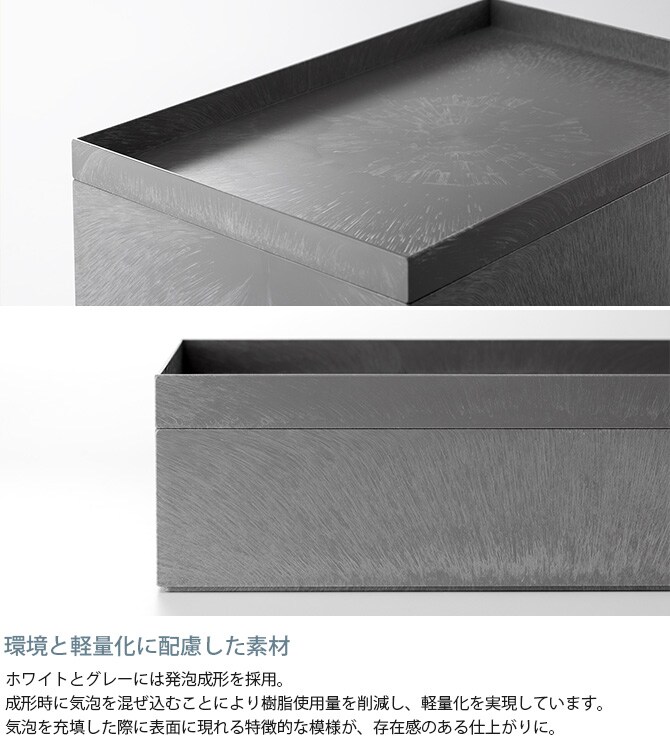 like-it ライクイット タイディアップボックス スターターキット 浅型4点セット 