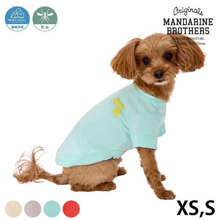 MANDARINE BROTHERS マンダリンブラザーズパフィーロゴクールTシャツ XS、S