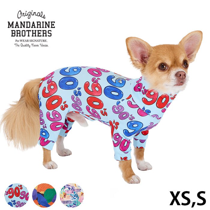MANDARINE BROTHERS マンダリンブラザーズスキンタイトスーツ マルチプリント XS、S
