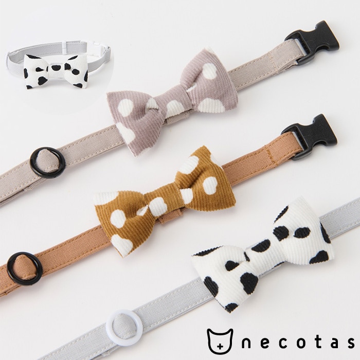 necotas+ ネコタス猫首輪 ダルメシアン セーフティ
