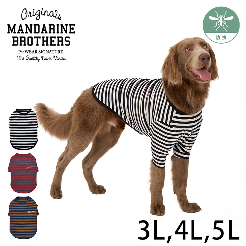  MANDARINE BROTHERS マンダリンブラザーズボーダーTシャツ 3L、4L、5L