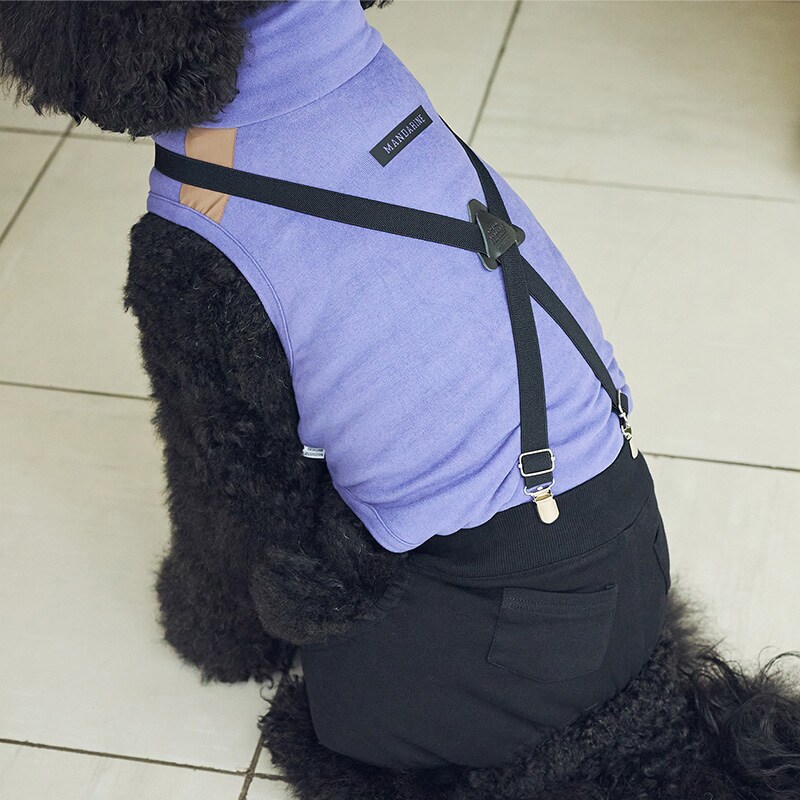 MANDARINE BROTHERS マンダリンブラザーズ サスペンダーパンツ L、XL  犬用 ペット用 ドッグウェア 犬の服 サスペンダー ベルト おしゃれ ズボン パンツ  