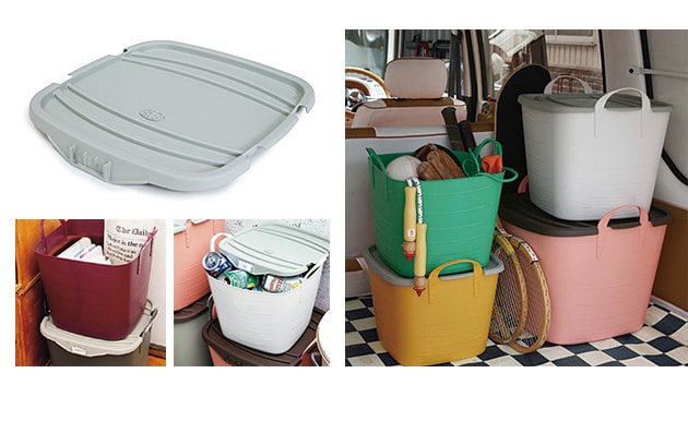 stacksto スタックストー オンバケット（フタ） S ON BAQUET
  スタックストー オンバケット バケット スタッキング フタ 収納 カゴ かご ふた おしゃれ  