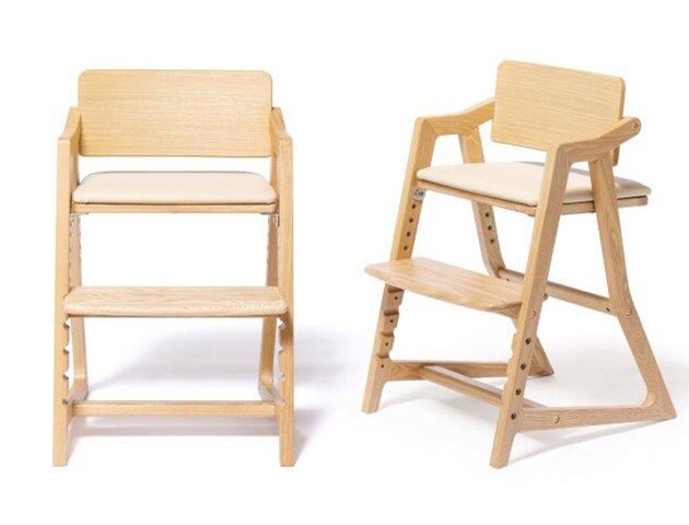 yamatoya kitoco キトコ キッズハイチェア  学習椅子 学習チェア 子ども 姿勢が良くなる 木製 小学生 中学生 キッズチェア シンプル おしゃれ  