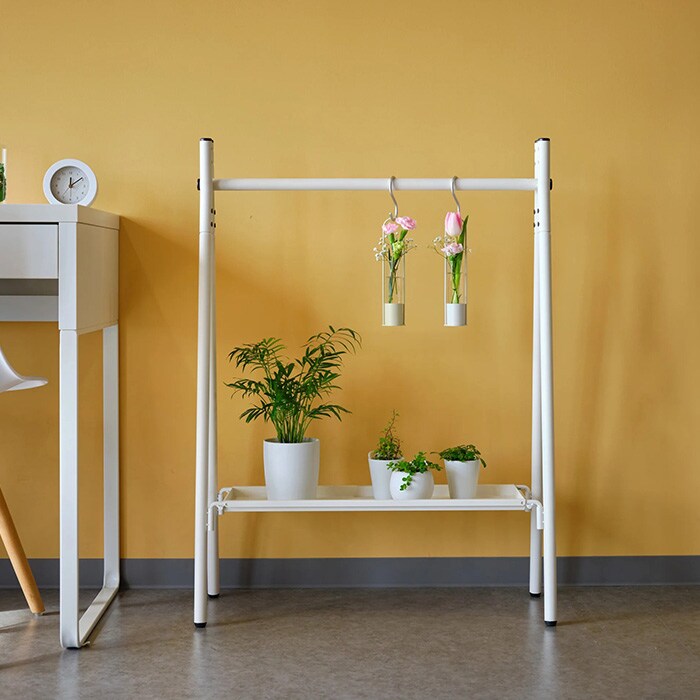 TETSUNAGI テツナギ RACK A mini & Steel tray mini SET  ランドセルラック ハンガー ハンガーラック 子供 子供部屋 キッズ 低い 低め 日本製 おしゃれ シンプル インテリア 子供家具 収納  