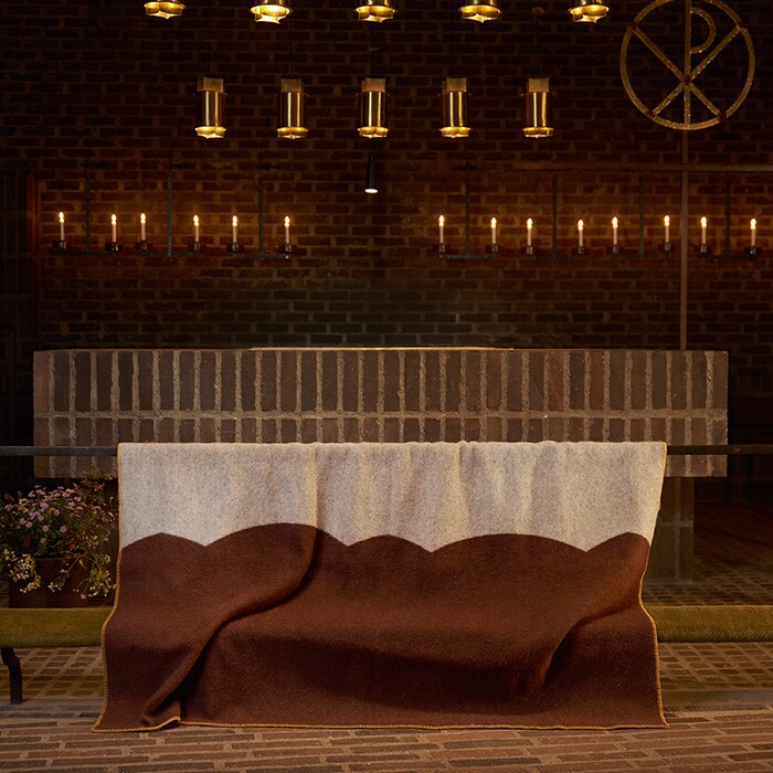 KLIPPAN クリッパン【正規取扱店】 ウール シングルブランケット FASAD ファサード  スローケット 厚手 毛布 高級 おしゃれ 北欧 肩掛け ギフト プレゼント  