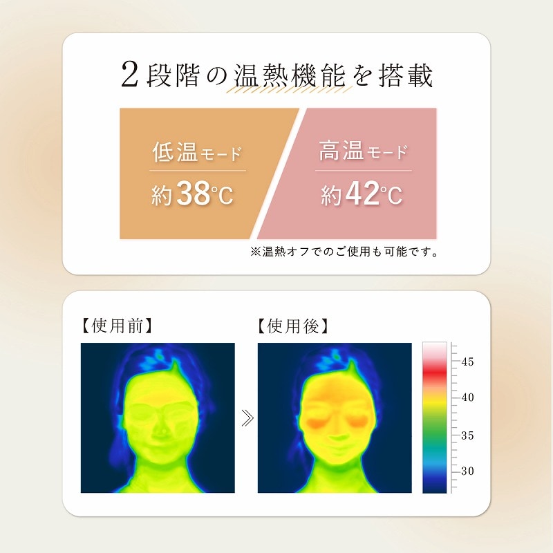 WAVEWAVE ウェイブウェイブ HEAT EYE  目元 ケア EMS 温熱 おしゃれ リラックス リフレッシュ 使いやすい お昼寝 ギフト  