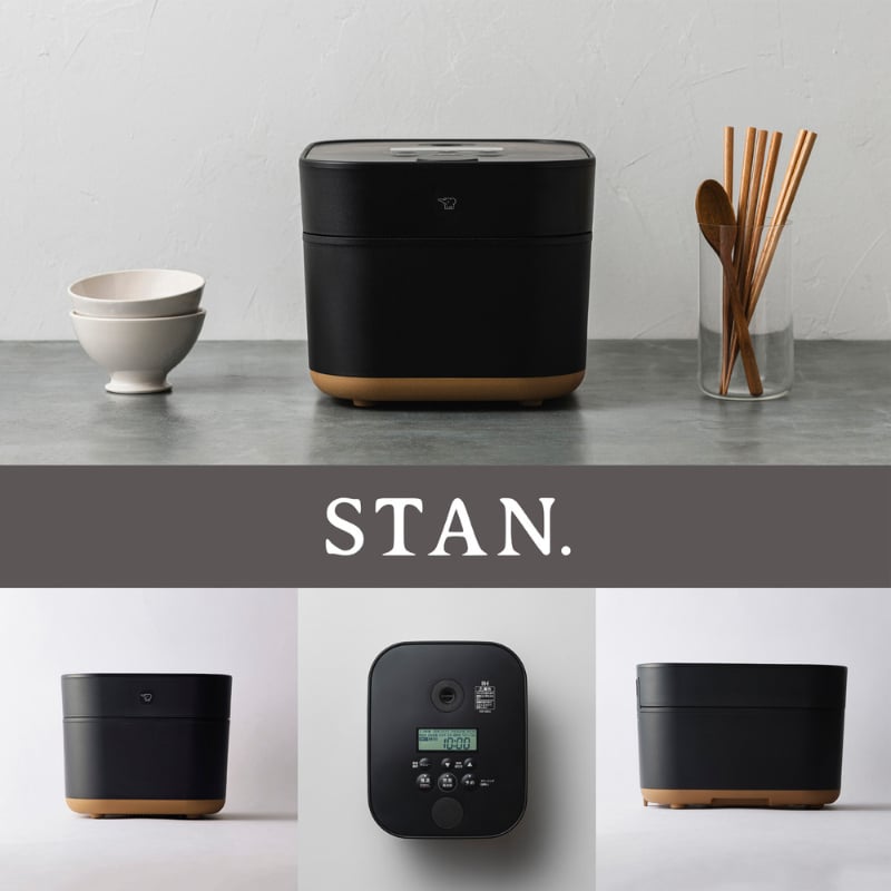 象印 ZOJIRUSHI IH炊飯ジャー5.5合 STAN 炊飯器 象印 STAN スタン おしゃれ シンプル 白米 無洗米 玄米 米粉パン 離乳食 介護食 美味しく炊ける 家族 ファミリー向け レシピ付き スマート家電