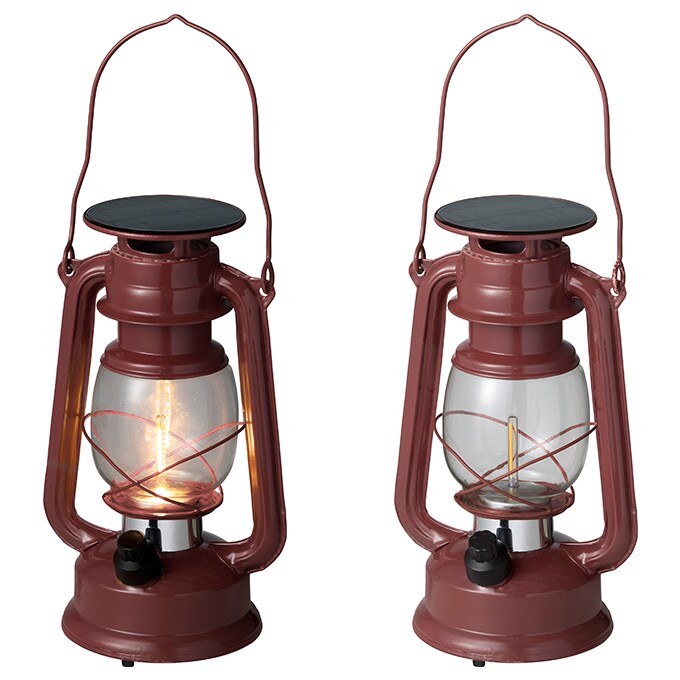 ガーデンライト あかりクラシック ルミエール LEDランタン  ソーラーライト LEDライト 庭園灯 屋外 置き型 タイマー 調光機能付 電球色 アウトドア キャンプ 足元 安全 庭 花壇 防犯 タカショー  