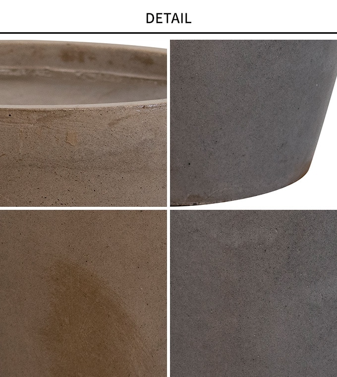 プランター 個性的な表情 ファントムミドル　直径42cm  プランターポット 植木鉢 大型 大鉢 軽量 シンプル ファイバー 丈夫 穴あり テラス バルコニー 公共施設 エントランス おしゃれ インテリア  