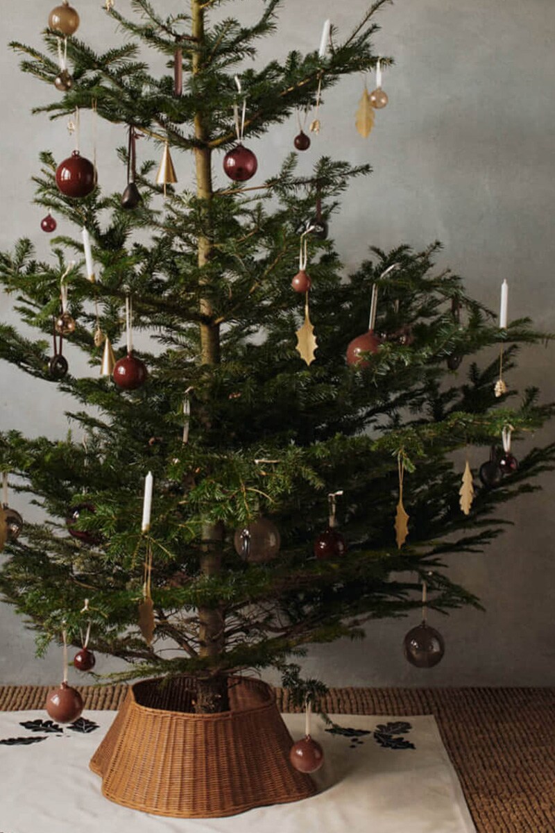 ferm LIVING ファームリビング Holly Leaf Ornaments ホーリーリーフ オーナメント 4個セット  北欧 クリスマス オーナメント おしゃれ　可愛い 北欧雑貨 インテリア雑貨 ホリーリーフ 柊の葉 正規販売店  