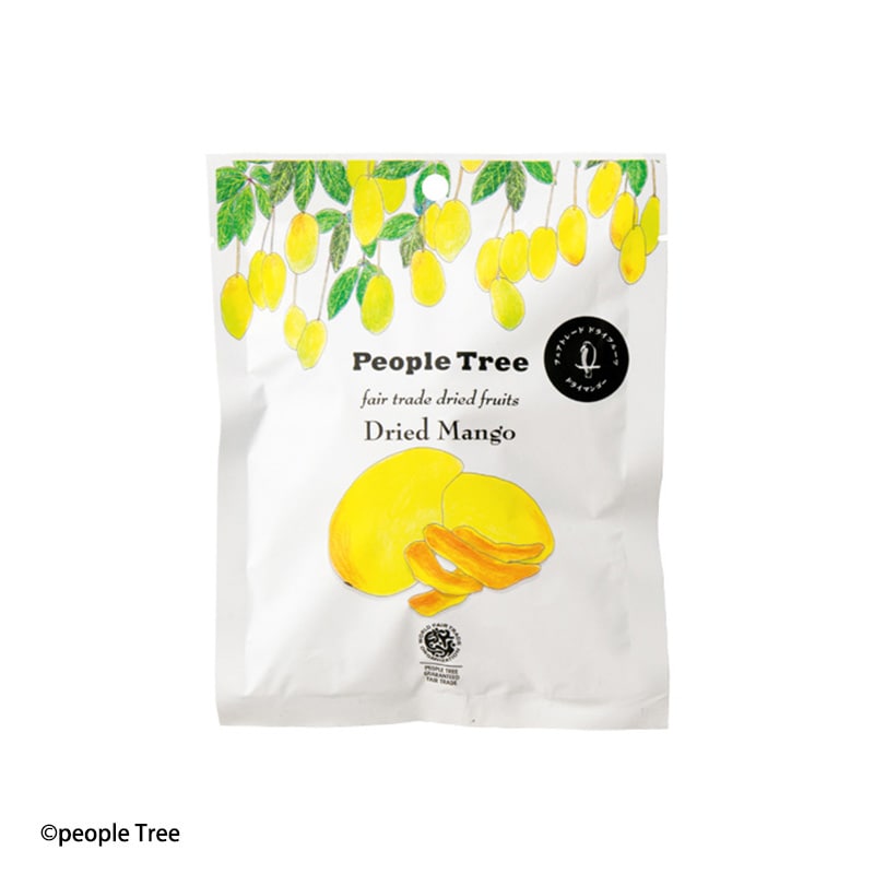 People Tree ピープルツリー プレダのマンゴー 80g  ドライマンゴー 無添加 ドライフルーツ マンゴー フェアトレード フィリピン オーガニック  