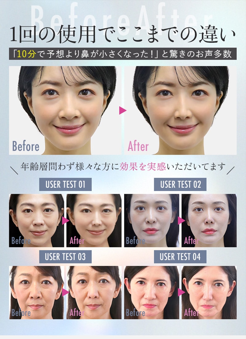 LUXCEAR ルクセア Fornez  美顔器 鼻専用 鼻のケア EMS 美鼻 忘れ鼻 軽量 ながらケア すきま時間 コンプレックス  