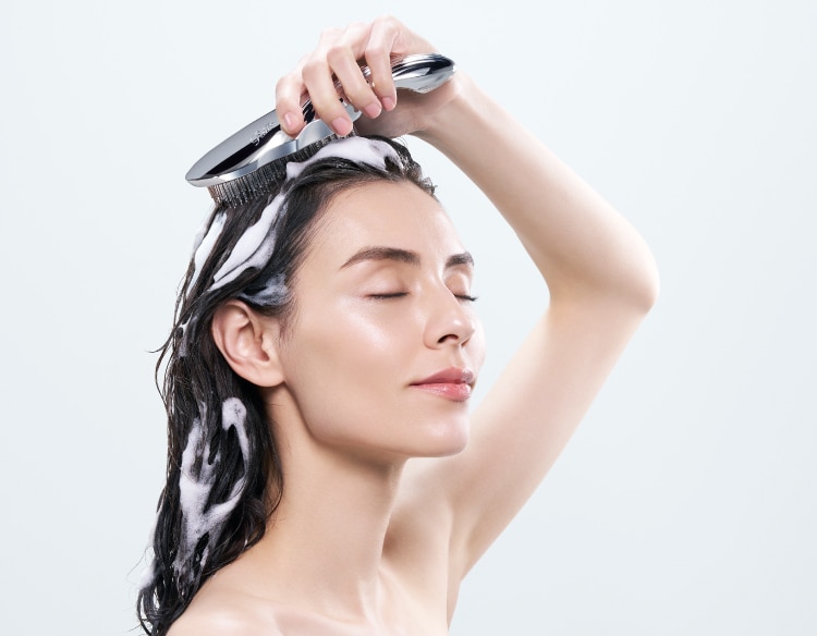 ReFa リファ イオンケアブラシ ヘアブラシ イオンブラシ 頭皮ケア 正規品 美髪効果 毛穴汚れ 頭皮マッサージ 頭皮専用洗浄ブラシ サロン級 ReFa リファ