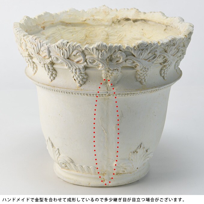 プランター 大型 ローマ調 ポット 捧げるマスカット  鉢　大きい アンティーク 植木鉢 花器 中世 レトロ ガーデニング 大きな ヨーロピアン 西洋  