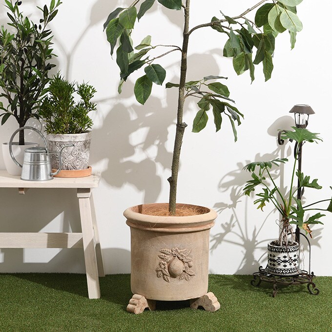 鉢の足 園芸 ポットフィート アンティコ 1個 底上げ器 ガーデニング 植木鉢 土台 ポットフット プランター ステップ グッズ 庭 園芸 雑貨