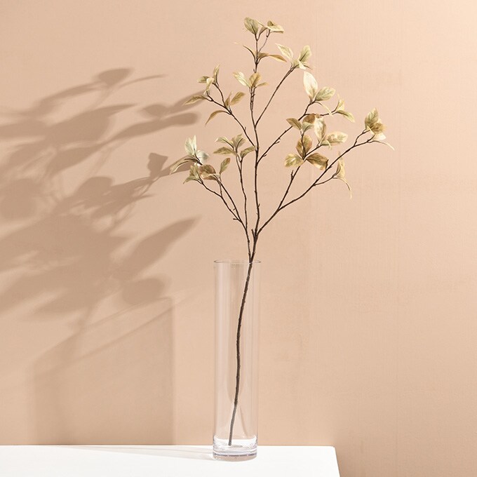 花瓶 クリア 割れない ポリカ ストレート アール　直径12×高さ50cm  フラワーベース 背の高い 大きい シンプル 大型 長い 透明 インテリア 室内 おすすめ  