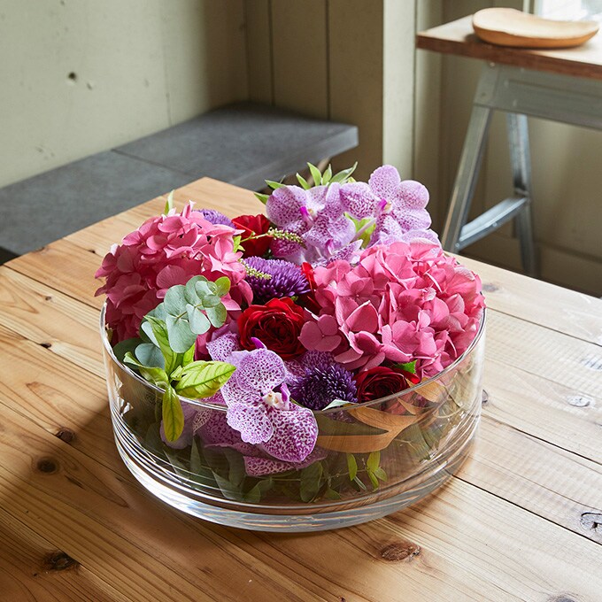 花瓶 クリア 割れない ポリカ ストレートアール　直径20×高さ40cm  フラワーベース 割れにくい素材 おしゃれ シンプル 割れにくい ポリカーボネート  