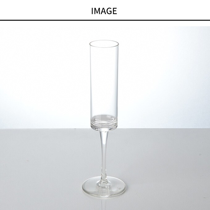 花瓶 クリア 割れない ポリカ フルート 直径7.5×高さ24.5cm  フラワーベース 割れにくい素材 おしゃれ シンプル 割れにくい ポリカーボネート  