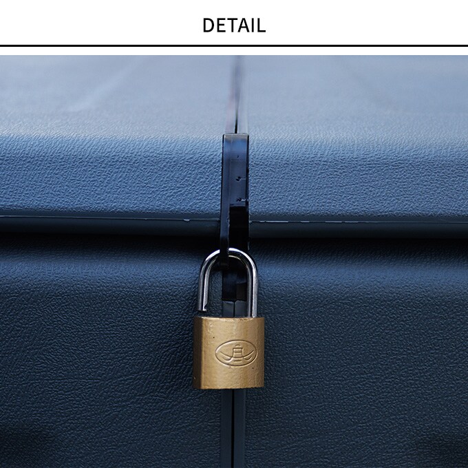 コンパクト収納 樹脂製ストッカー キューブ 幅96cm 小型収納庫 ストッカー 物置 コンテナ ベランダ テラス 屋外 組立簡単