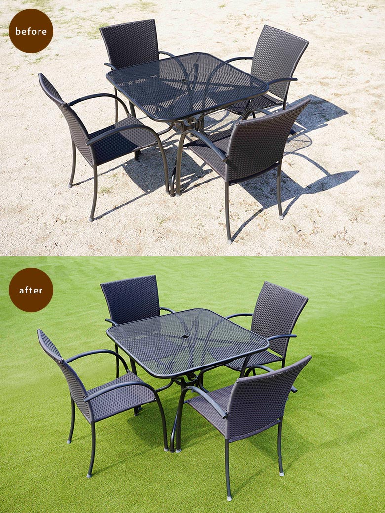 安心の国産 まるで天然芝 幅91cm×長さ5m リアル 人工芝 クッション 衝撃吸収 庭 ペット 遊具回り ベランダ テラス 水抜き穴あり 本物そっくり