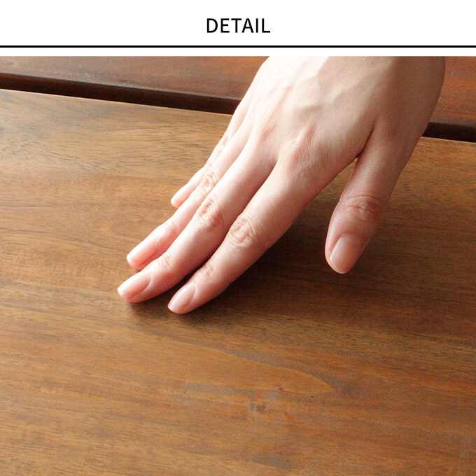 素朴な味わい マホガニーベンチ 幅90×高さ45cm