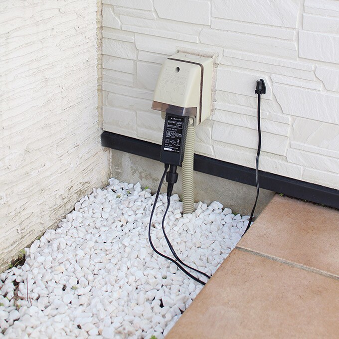 ガーデンライト ローボルト 欧風ストリートライト 2灯 コントローラーセット 高さ228cm