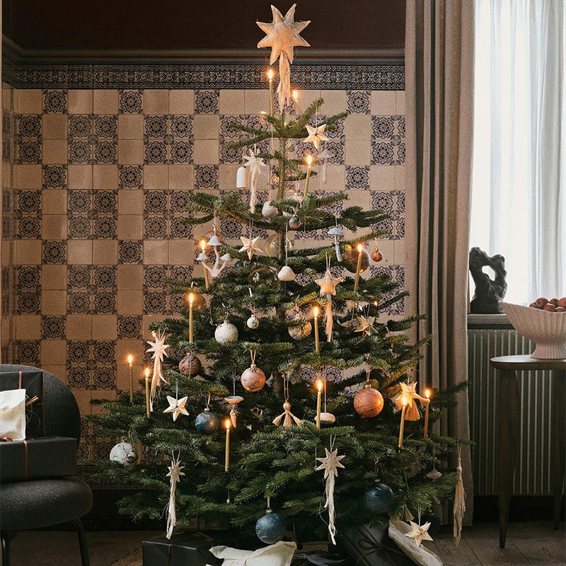 ferm LIVING ファームリビング Vela Star Ornaments ヴェーラ スター オーナメント 4個セット 