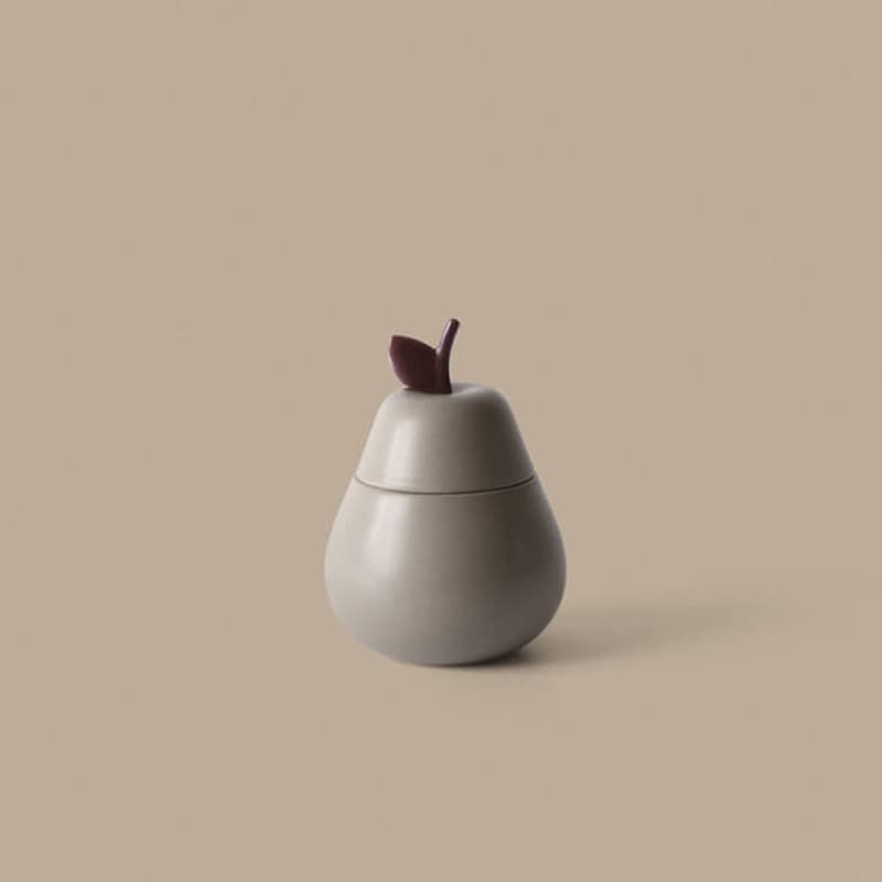 ferm LIVING ファームリビング 洋梨の形の小物入れ Pear Ceramic Container 