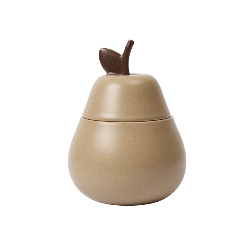 ferm LIVING ファームリビング 洋梨の形の小物入れ Pear Ceramic Container 