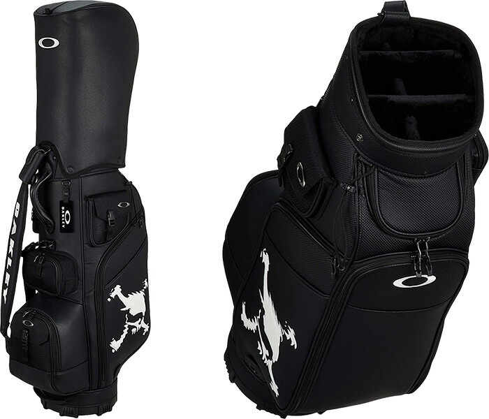 dショッピング |オークリー キャディバッグ 9.5型 スカルゴルフバッグ