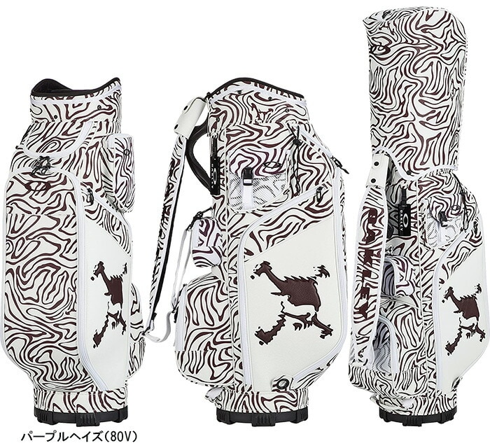 dショッピング |オークリー キャディバッグ 9.5型 スカルゴルフバッグ