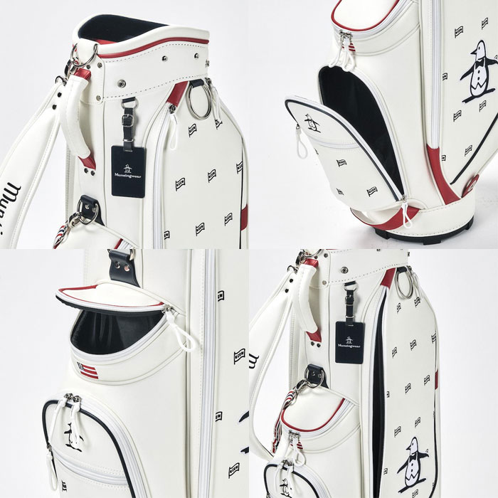 dショッピング |マンシングウェア ゴルフ 8.5型 飛び柄キャディ