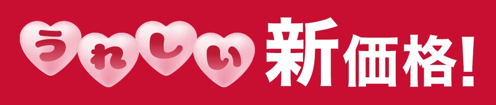 うれしい新価格