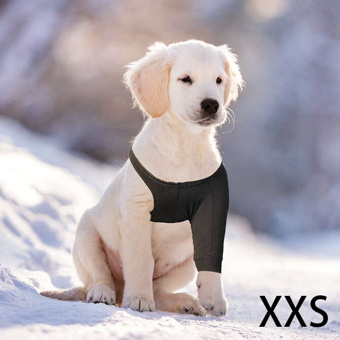 Suitical スーティカル リカバリー・スリーブ XXS  犬 サポーター 保護服 前脚用 皮膚疾患 エリザベスカラー 犬の服 伸縮 小型犬  