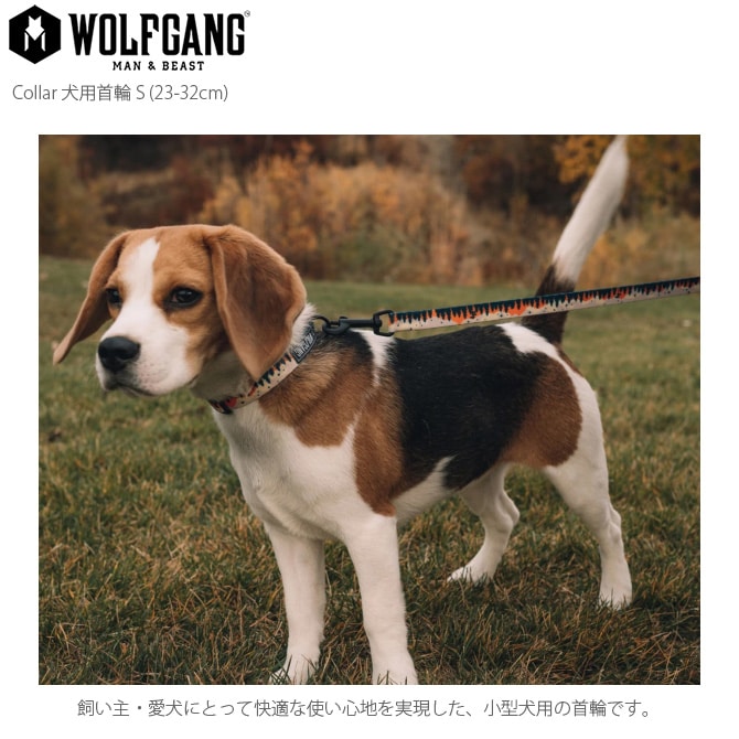 dショッピング |WOLFGANG ウルフギャング Collar 犬用首輪 S(23-32cm
