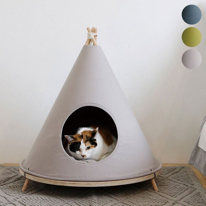 PET テントハウス  猫用 ハウス ベッド テント おしゃれ 可愛い シンプル 家  