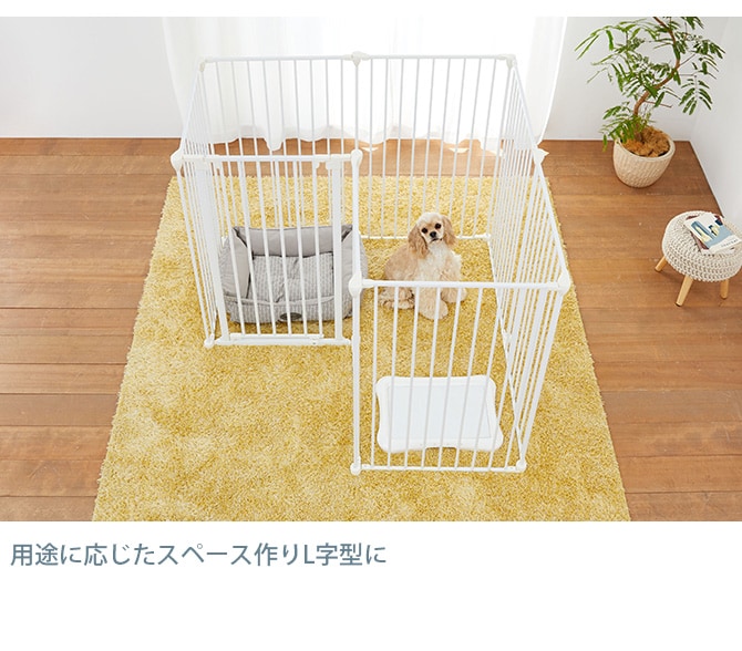 アレンジゲート＆サークル ハイタイプ 高さ100cm 専用拡張パネル2枚【本体別売】  犬 拡張パネル ゲート サークル シンプル ホワイト ブラック ハイタイプ  