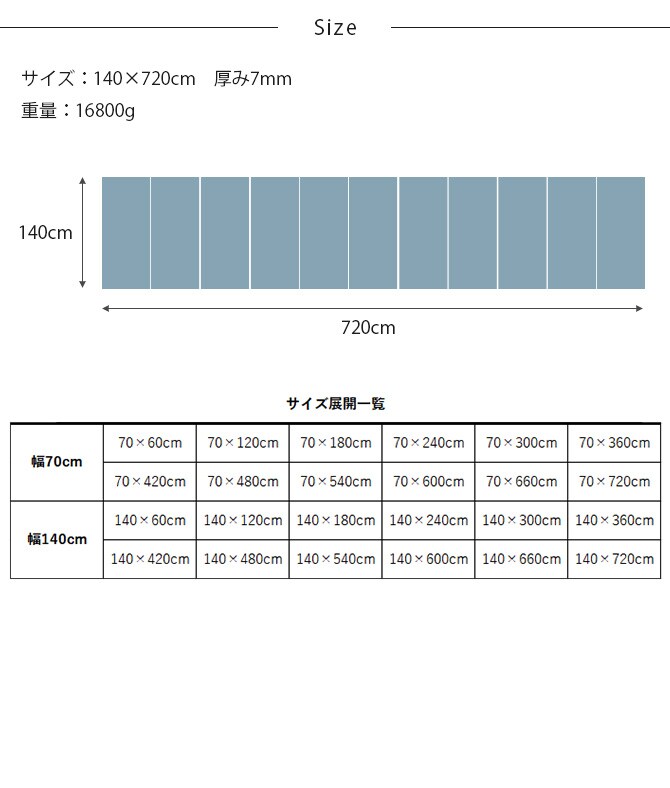 dfang ディパン 引っ掻きに強い防水クッションマット 140×720cm  大型犬用 マット 防水 クッション性 抗菌 引っかきに強い 折りたたみ カット可能 滑らない 犬用  