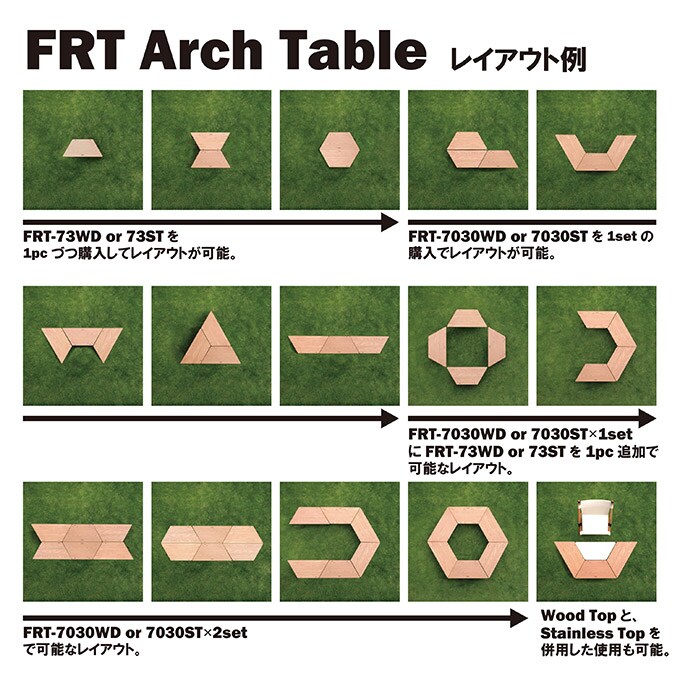 キャンプ用品 追加用アーチテーブル ステンレストップ  アウトドア バーベキュー 簡易組立 持ち運び便利 コンパクト 折りたたみ式 ソロキャンプ  