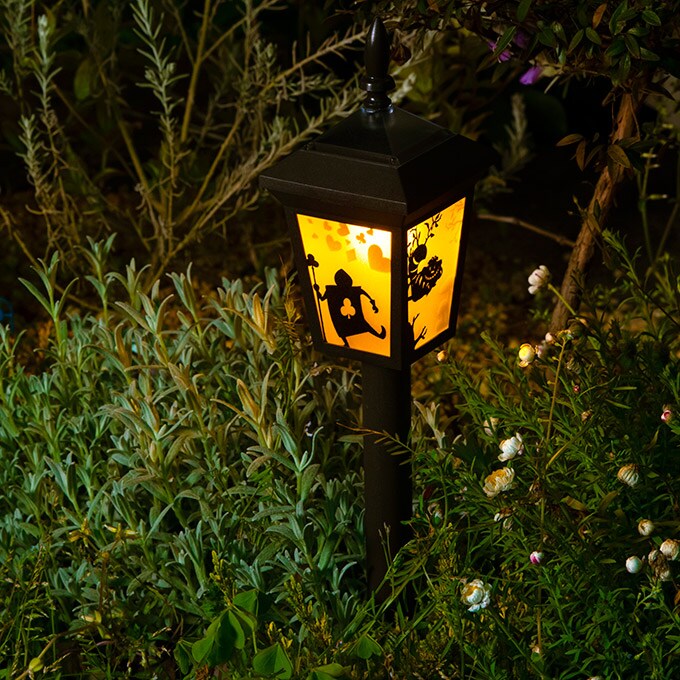 ガーデンライト 不思議の国のアリス シルエットピックライト 3個セット  ソーラーライト LEDライト 庭園灯 屋外 挿す 自動点灯 簡単設置 アプローチ 階段 足元 安全 庭 花壇 防犯 タカショー  