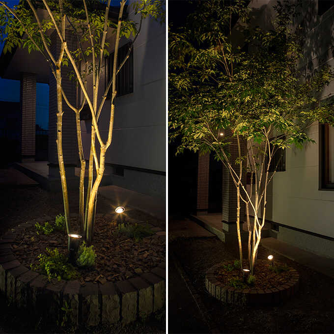 ガーデンライト ひかりノベーション 木のひかり用追加ライト 1個 