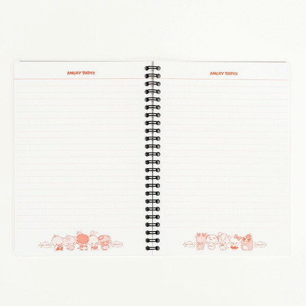 AngryBabyz アングリーベイビーズ リングノート 大泣き 文具 アンベビ
