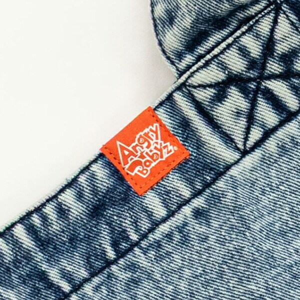 AngryBabyz アングリーベイビーズ デニムトート ハートパフィー バッグ アンベビ