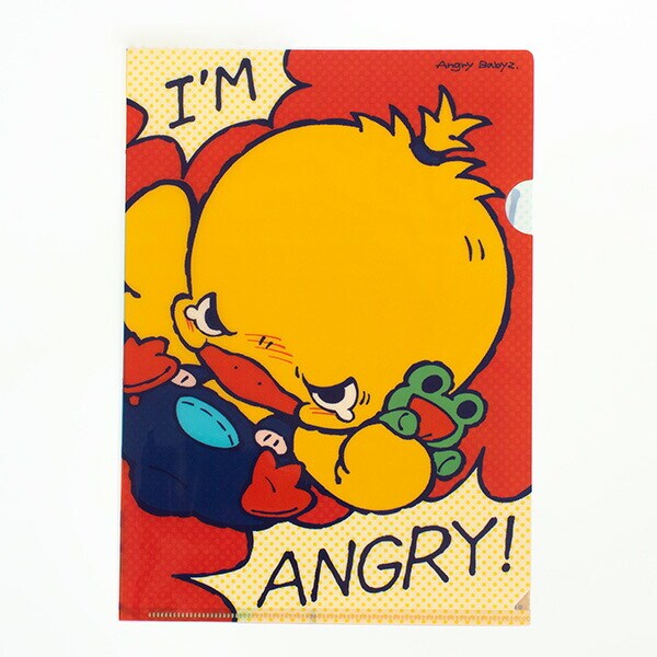 AngryBabyz アングリーベイビーズ クリアファイル 大泣き 文具 アンベビ