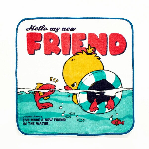 angrybabyz アンベビ ハンカチ 浮き輪ミック ミニハンカチ タオルハンカチ