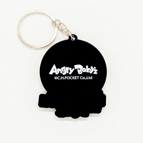 angrybabyz アンベビ ラバーストラップ  ミック キーホルダー