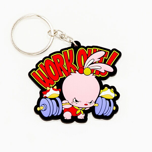 angrybabyz アンベビ ラバーストラップ  ミッシー キーホルダー