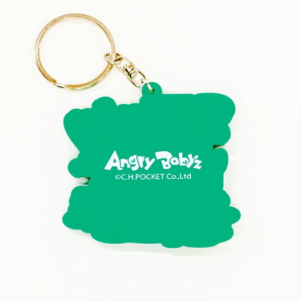 angrybabyz アンベビ ラバーストラップ  ジービー キーホルダー